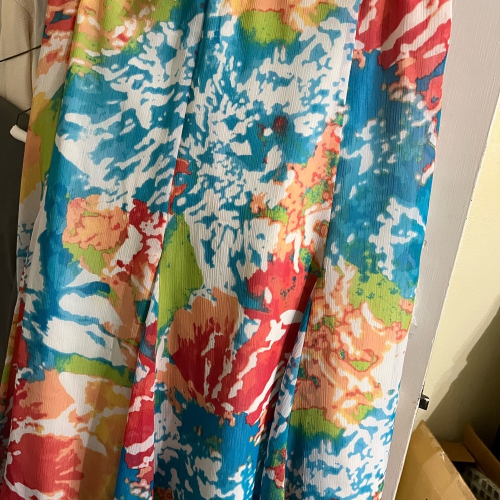 Ruby Rd. Multicolor Abstract Dress